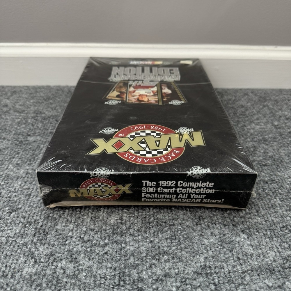 Maxx 5th Anniversary‎ NASCAR Race Cards - 1992 Complete Set - Factory Sealed Box - Picture 5 of 8